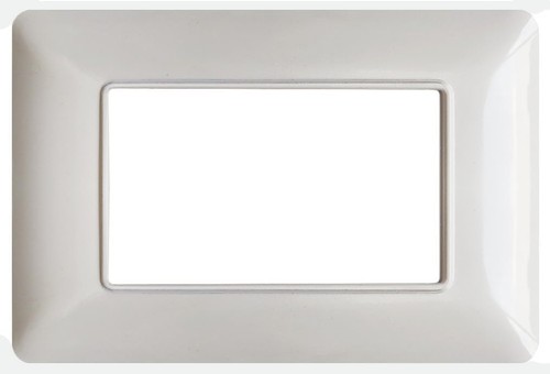 Set placche posti bianco - 10, 3