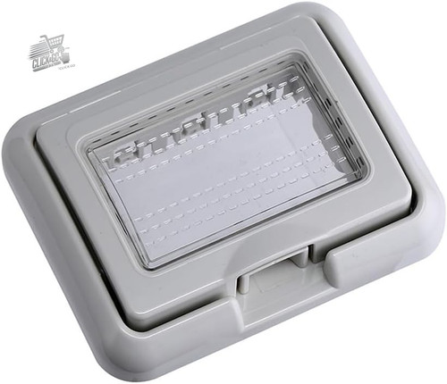 Placca stagna ip55 posti con - placca,