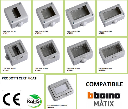Supporto idrobox ip55 - ip55, placca