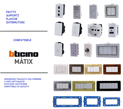 Bticino serie compatibile - serie,