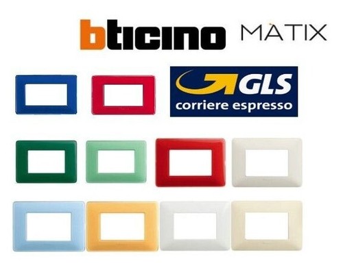 Placca placchetta 4 - placchetta, 2-3-4-6